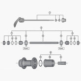 Shimano Fh-Rm66 Freewheel Body Unit