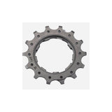 Shimano CS-6600 14T sprocket replacement for smooth gear shifts, shown with metal teeth and black body.