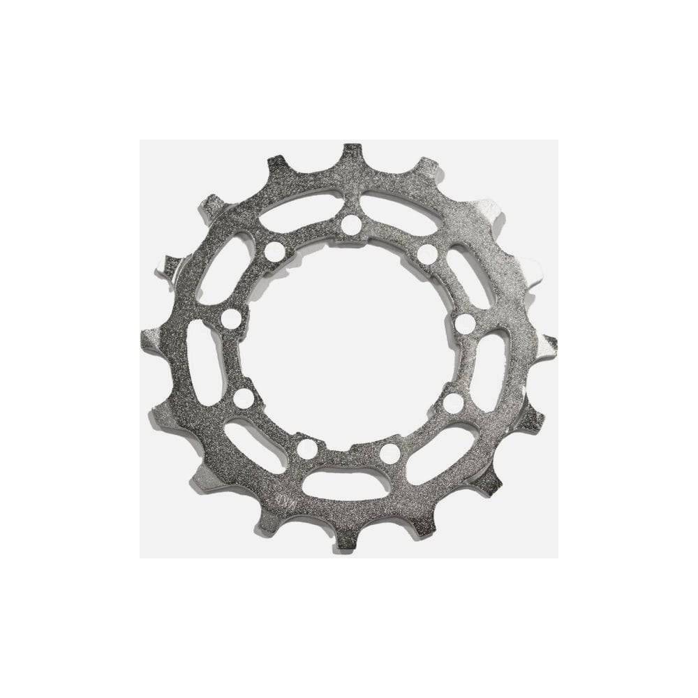 Shimano CS-M760 16-tooth sprocket for cassette system, replacement bike component, black metal gear part.