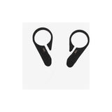 Shimano SC-E6010 brake stay left and right replacement components for e-bike brakes, shown in black with mounting holes.