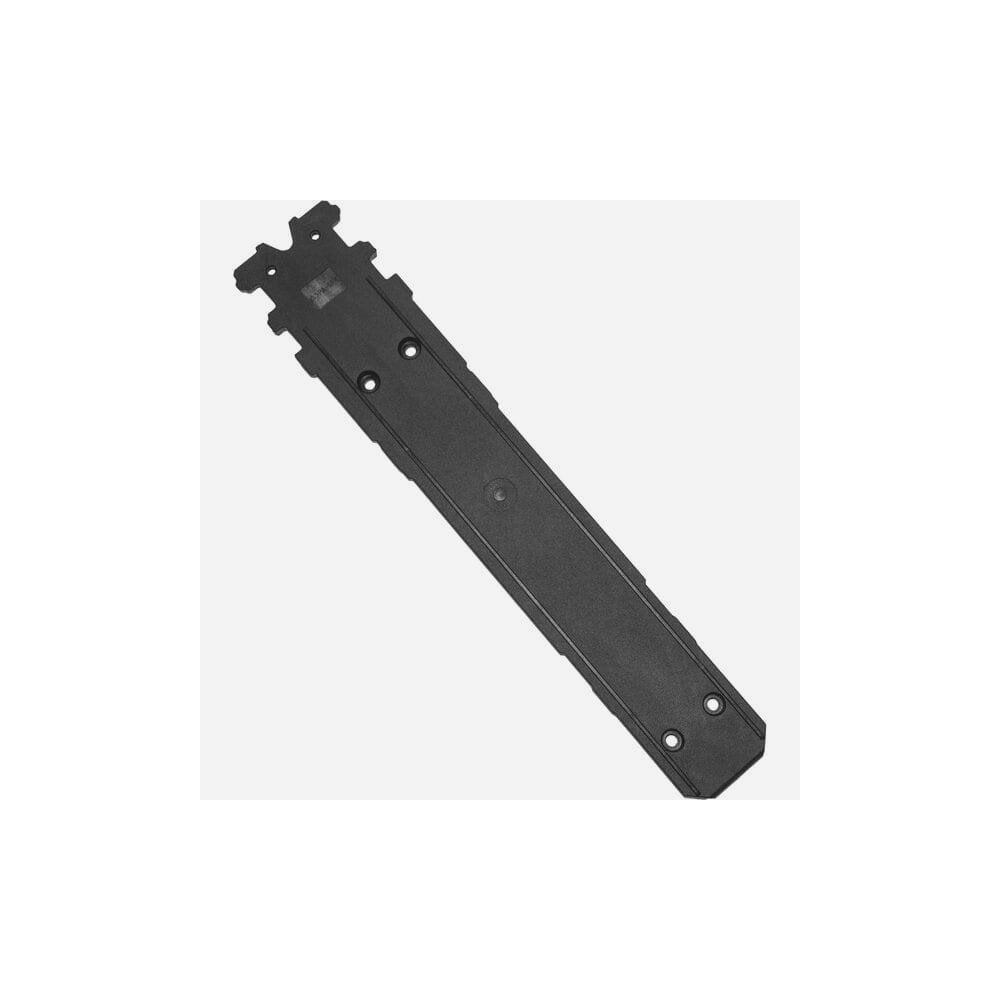 Shimano BM-E6000 battery rail replacement part for e-bike systems, shown in close-up. Genuine Shimano spare component for e-bike batteries.