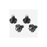 Shimano SPD-SL cleat covers for protection and traction, made of durable clothing material, designed for cycling shoes.