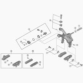 Shimano Br-R9100 Quick Release Assembly Spares & Accessories