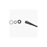 Shimano PD-R9100 left pedal axle assembly replacement part for bike pedals, Shimano spares component, detailed view of the assembly.