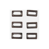 Shimano PD-R9100 cleat washer pack of 6 silver spare components for bicycle pedals.