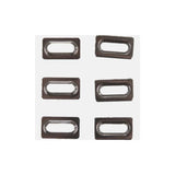 Shimano PD-R9100 cleat washer pack of 6 silver spare components for bicycle pedals.