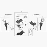 Shimano St-9001 Left Hand Bracket Spares & Accessories