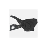 Shimano SL-M6000 left hand shifter lever for 10-speed mountain bike drivetrain, component part for MTB cycling.