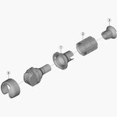 Shimano Sw-R9160 Stopper Spares & Accessories