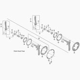 Shimano Fc-2450 Gear Fixing Bolt And Nut M8 X 8.5 Mm Set Of 5 Spares & Accesories