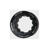 Shimano CS-R9100 lock ring for crankset assembly, genuine replacement component for Shimano bicycle drivetrain.