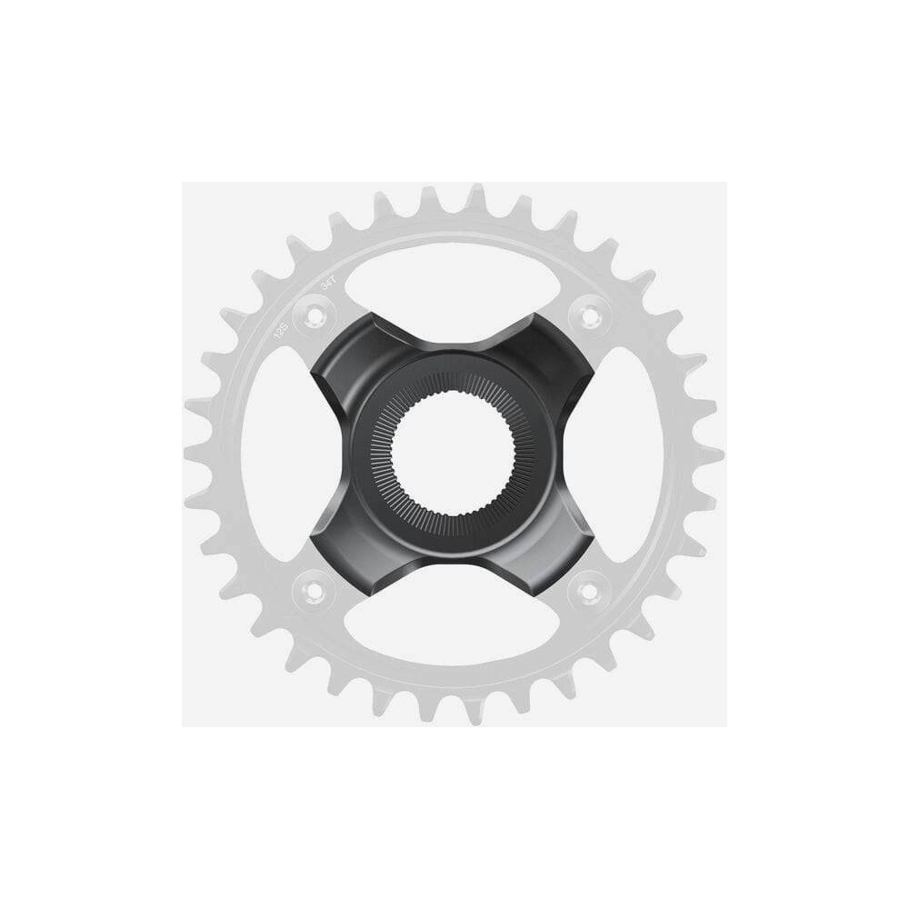 Shimano Spares SM-CRE80 4 Arm Adapter for cranksets, genuine replacement component for bicycle crankset compatibility.