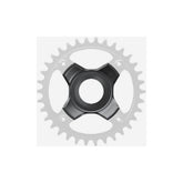 Shimano Spares SM-CRE80 4-arm crankset adapter for bicycle components, genuine replacement part for Shimano cranksets.