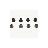 Shimano SM-CRE80 gear fixing bolt and nut set, M8 x 8.5mm, pack of 4, bicycle components for gear assembly.
