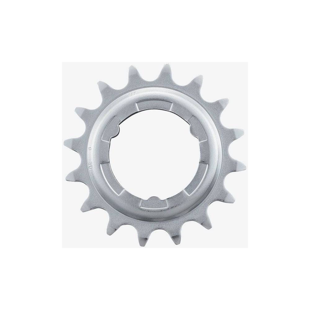Shimano SG-3R40 16T sprocket wheel replacement for Shimano crankset, showing the metal gear with teeth and mounting holes.