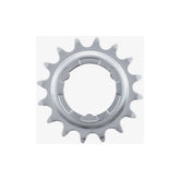 Shimano SG-3R40 16T sprocket wheel replacement for Shimano crankset, showing the metal gear with teeth and mounting hole.
