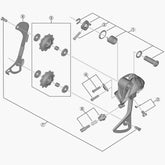 Shimano Rd-M430 Cable Adjusting Bolt Unit Spares & Accessories