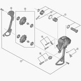 Shimano Rd-M430 Cable Adjusting Bolt Unit Spares & Accessories