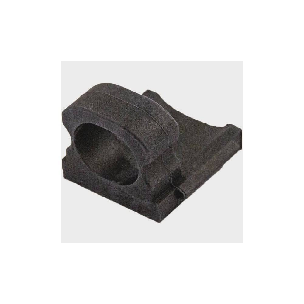 Shimano BM-E8020 rubber M8 fixing replacement part for brake system components, showing the small, black rubber piece.