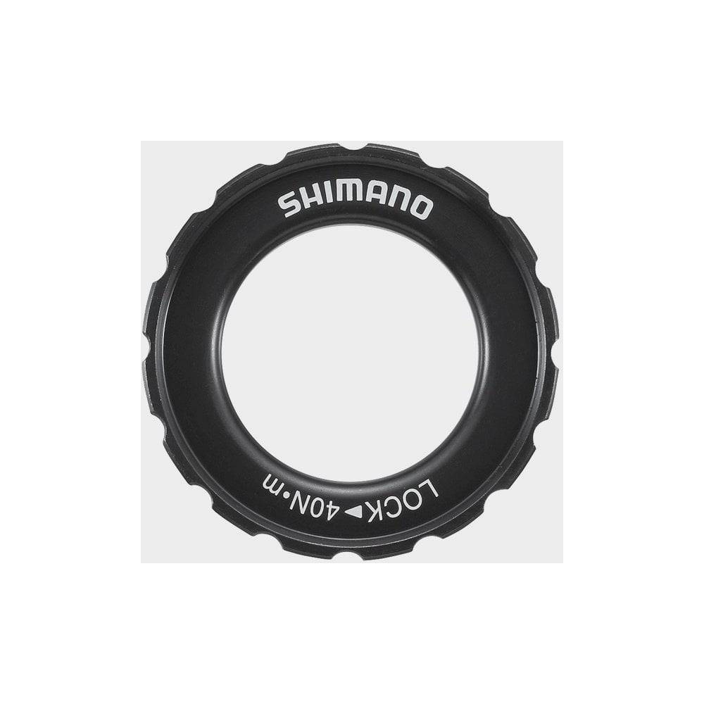 Shimano Spares HB-M618 lock ring and washer for hub assembly maintenance, shown as metal components in the image.