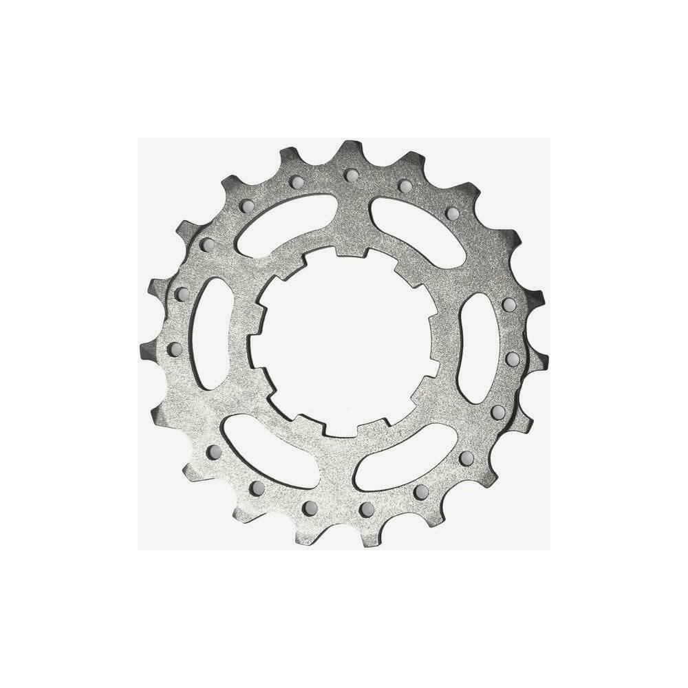 Shimano CS-6600 19T sprocket component for smooth gear shifting, shown in a close-up image of the replacement bike sprocket.
