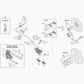 Shimano Br-M595 Bleed Nipple And Seal Ring Spares & Accessories