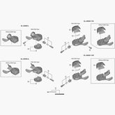 Shimano Sl-M7000 Left Hand Cable Adjusting Bolt Unit Spares & Accessories