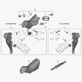 Shimano St-R9150 Right Hand Button Unit Spares & Accessories