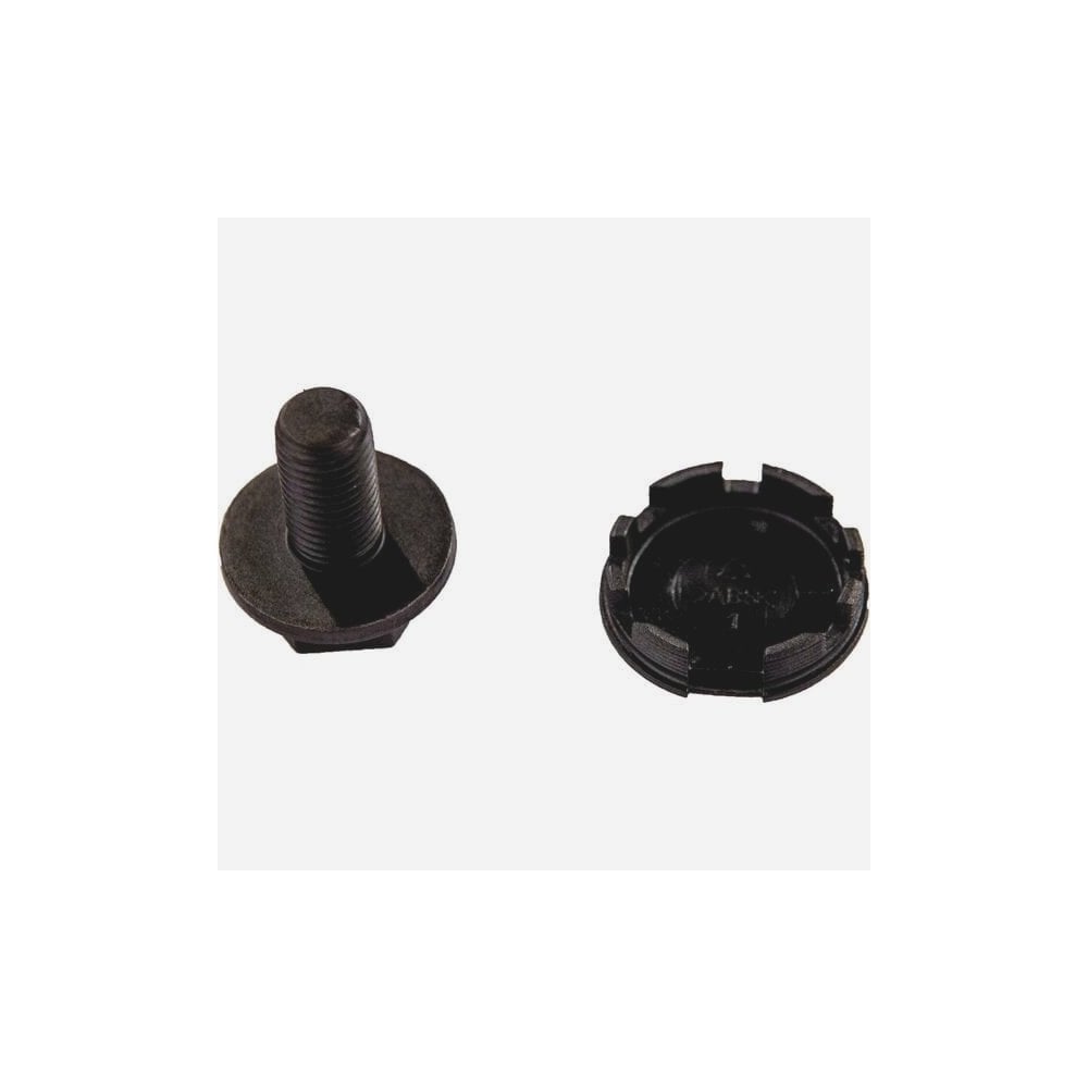 Shimano Spares FC-E5010 e-bike crank arm fixing bolt for replacing or repairing bike crank components.