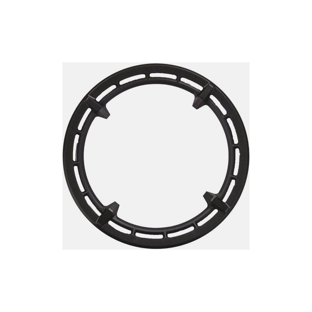 Shimano FC-E6100 44T chain ring cover with fixing bolt, genuine spare component for e-bike cranksets.