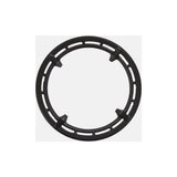 Shimano FC-E6100 44T chain ring cover with fixing bolt, genuine spare component for e-bike cranksets.