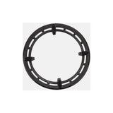 Shimano Spares SM-CRE50 38T single chain ring cover with fixing bolt for e-bike components, shown on a white background.