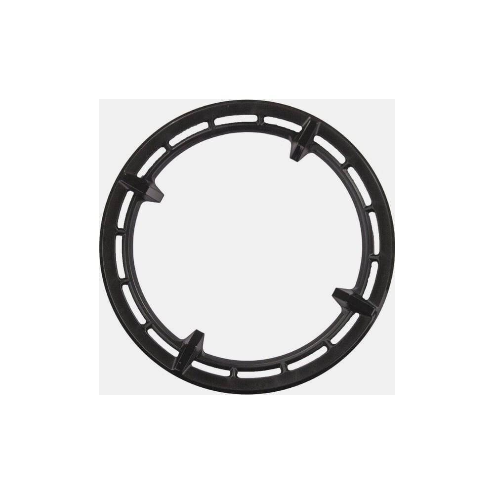 Shimano SM-CRE50 44T single chain ring cover with fixing bolt for e-bike, part of Shimano spare components.