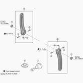 Shimano Fc-M8100 Crank Arm Fixing Bolt Spares & Accesories