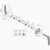 Shimano Fc-M8130 Spacer 4.5 Mm And Ring Spares & Accesories