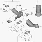 Shimano St-4720 Left Hand Name Plate And Fixing Screw Spares & Accessories