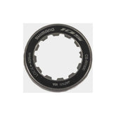 Shimano CS-R7000 lock ring and spacer components for bike drivetrain, ensuring smooth shifting and proper cassette fit.
