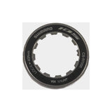 Shimano CS-R7000 lock ring and spacer for bike cassette, genuine Shimano spare component for smooth gear shifting.