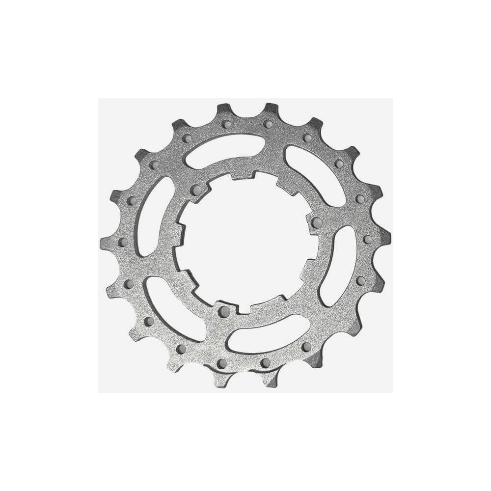 Shimano CS-M9100 16T sprocket replacement for mountain bike drivetrain, showcasing the gear teeth and black metal component.