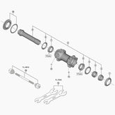 Shimano Hb-M9110 Left Hand Ball Retainer, 5/32 X 15 Mm