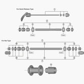 Shimano FH-TY500 freewheel body unit for bicycle gear shifting, replacement component for smooth and reliable performance.