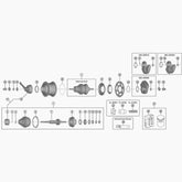 Shimano Sg-C7050-5D Right Hand Dust Cap C