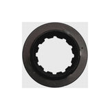 Shimano SM-RT70 lock ring and washer for brake rotors, replacement components for Shimano bicycle disc brakes.