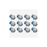 Shimano PD-M828 pedal components with short pins, pack of 12, genuine replacement spare parts for mountain bike pedals.