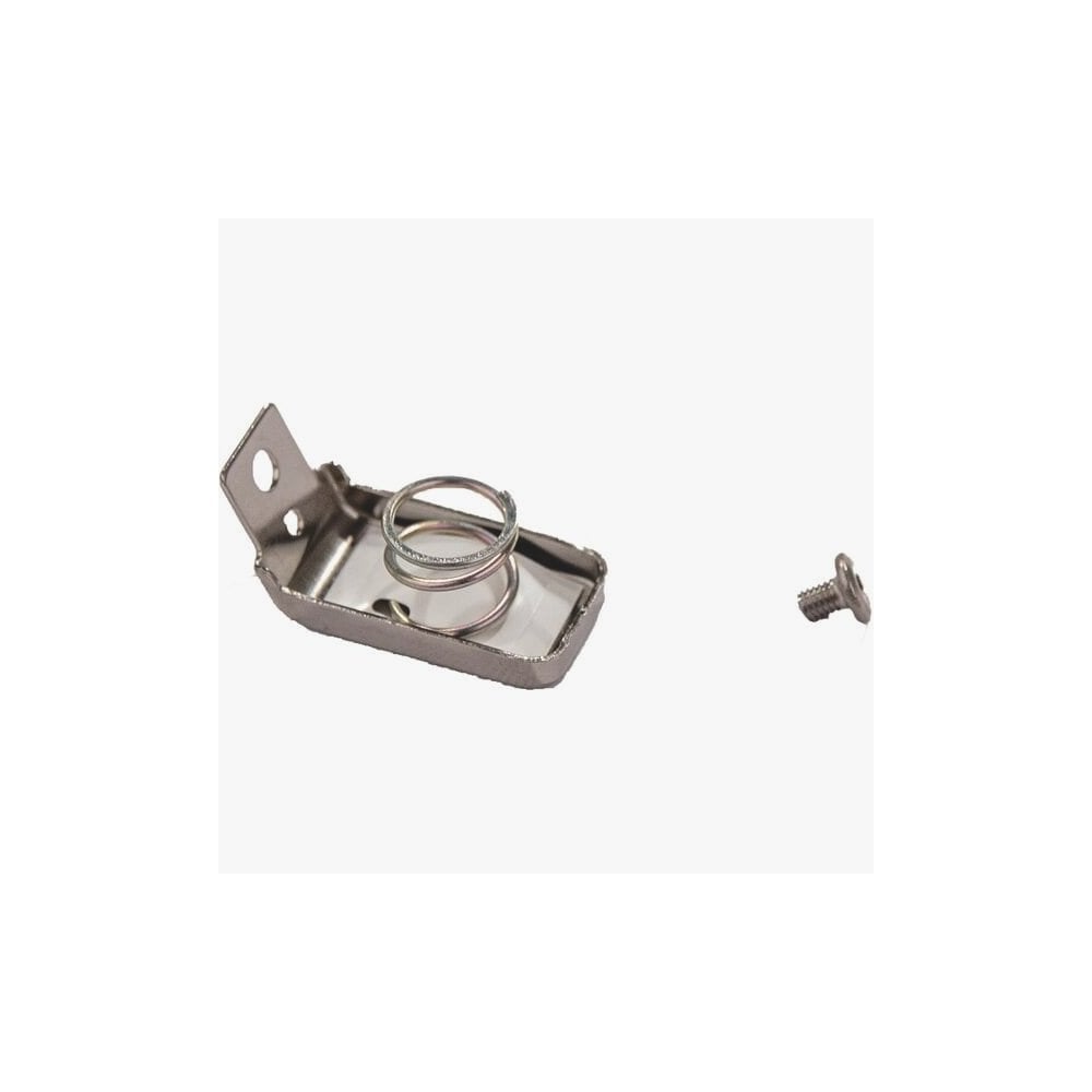 Shimano BM-E8030 spring unit with M3 x 4mm fixing bolt for e-bike transmission component, shown close-up.