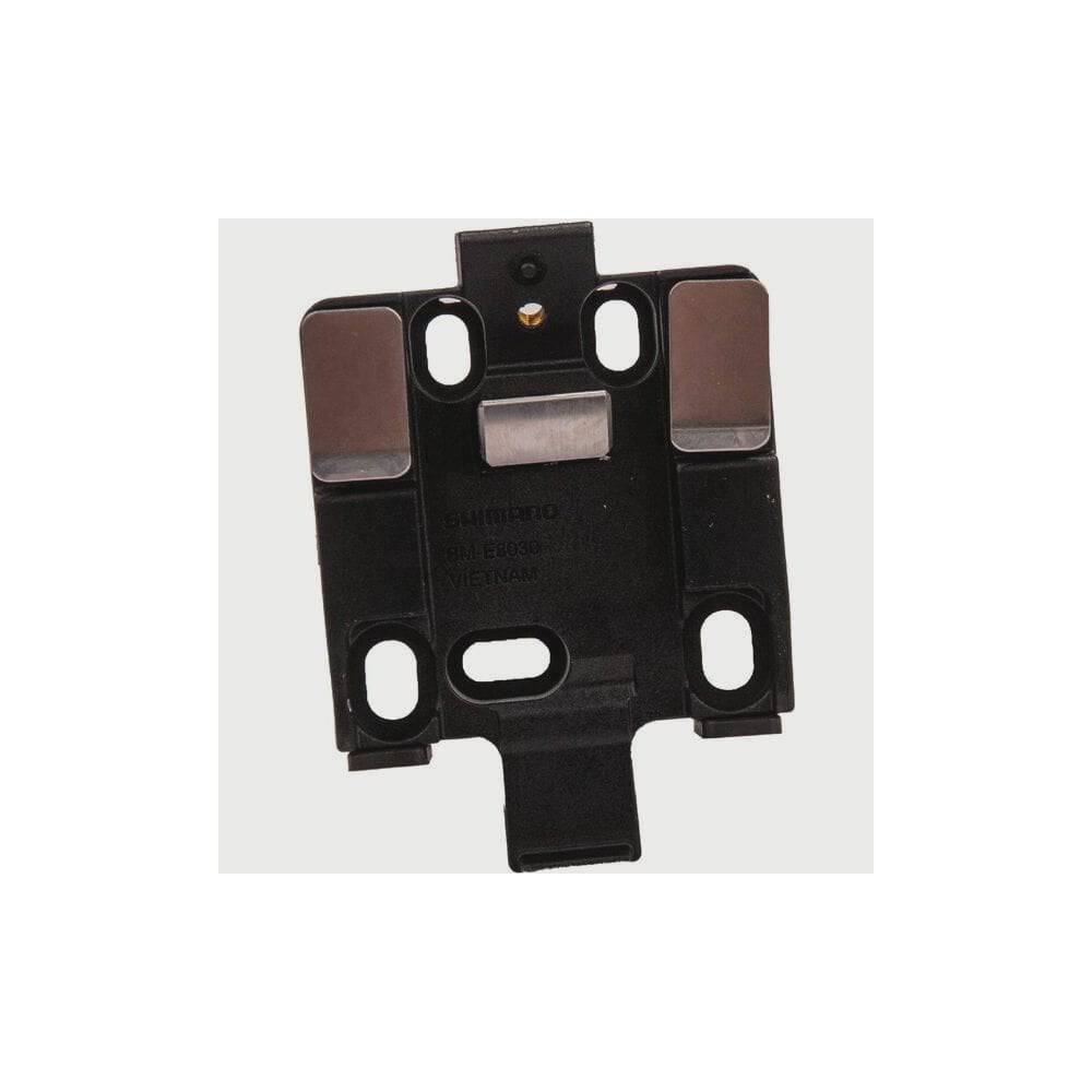 Shimano STEPS BM-E8030 upper mount unit for e-bike battery system, replacement component in a bike component image.