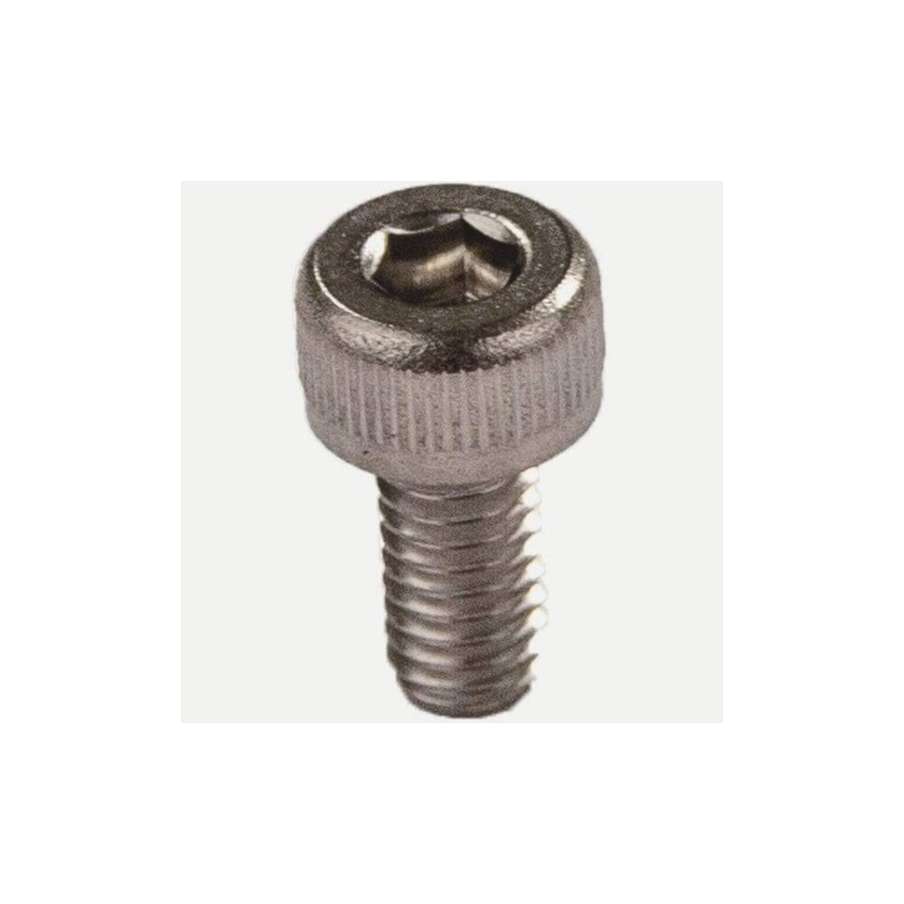 Shimano BM-E8030/8031 upper base fixing bolt, M4 x 8mm, for e-bike components, displayed on a white background.