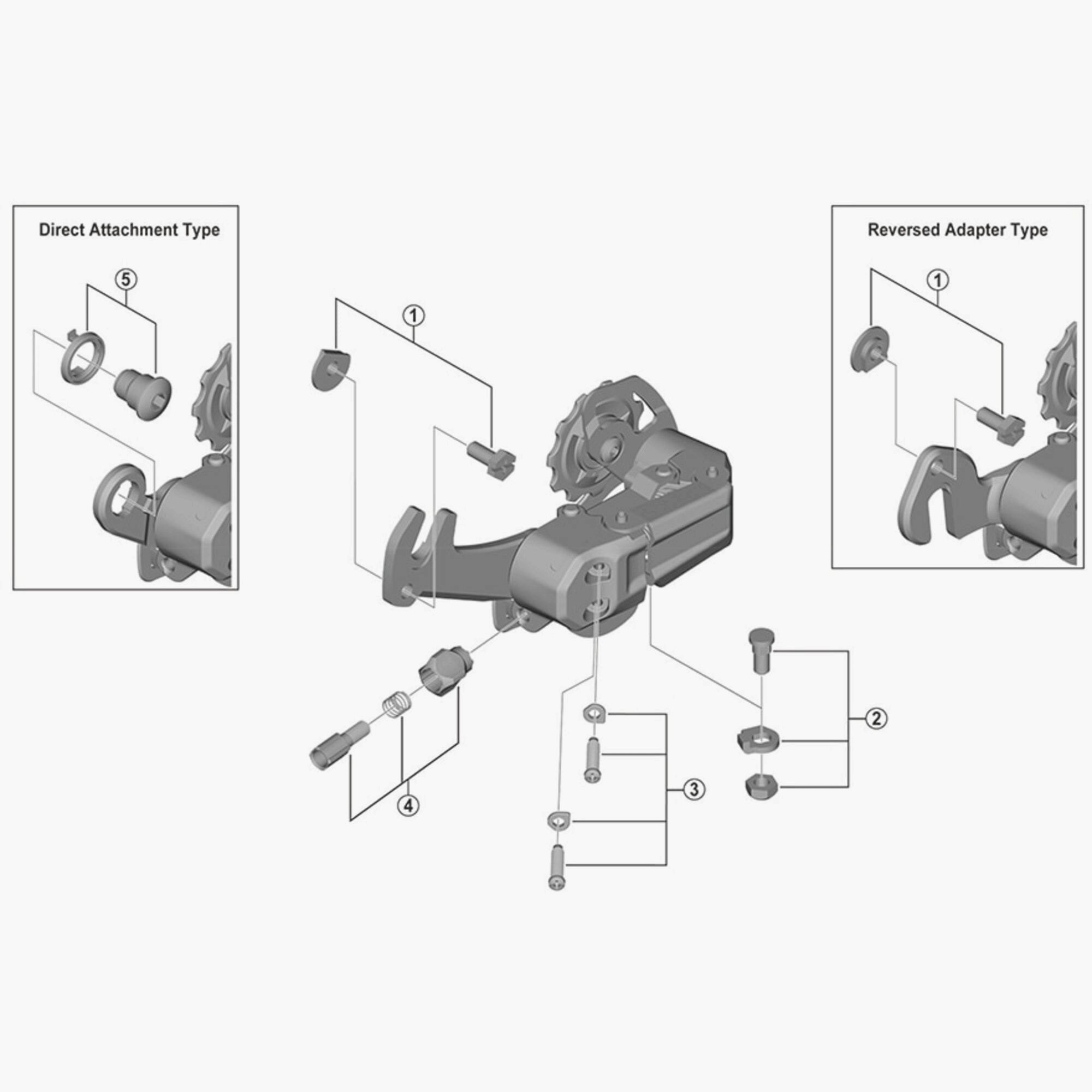 Shimano RD-TZ500 rear derailleur cable adjusting bolt for Shimano Spares, replacement component for bike rear mech system.