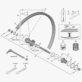 Shimano Wh-M8100-Tl-F15-B-275 Spoke 283Mm Spokes