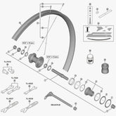 Shimano Wh-M8120-Tl-R12-B-275 Spoke 269.5Mm Spokes